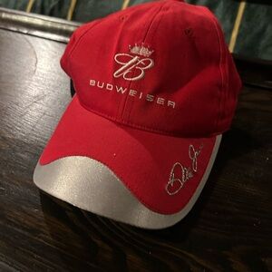 Dale Earnhardt Jr. Budweiser Red Baseball Cap